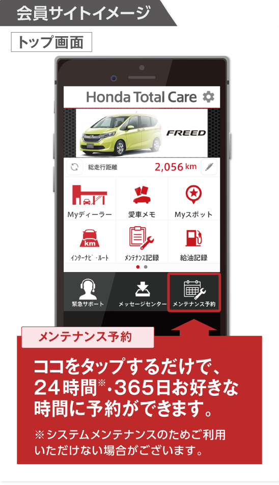 Htc会員サイト登録方法 Honda Cars 栃木